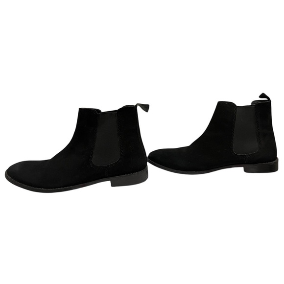  DESIGN Men’s Chelsea Boots in Black Suede- Size 8.5 main image 5
